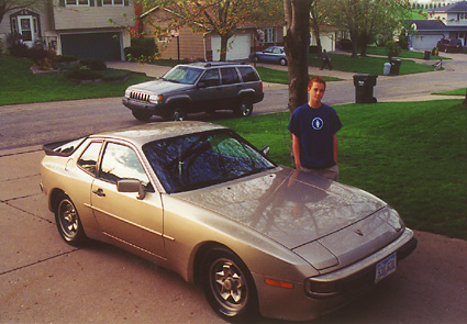 Jarrett & The Porsche - May 2000